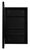 2020s Jefain Black Medicine Cabinet For Sale - Image 5 of 10