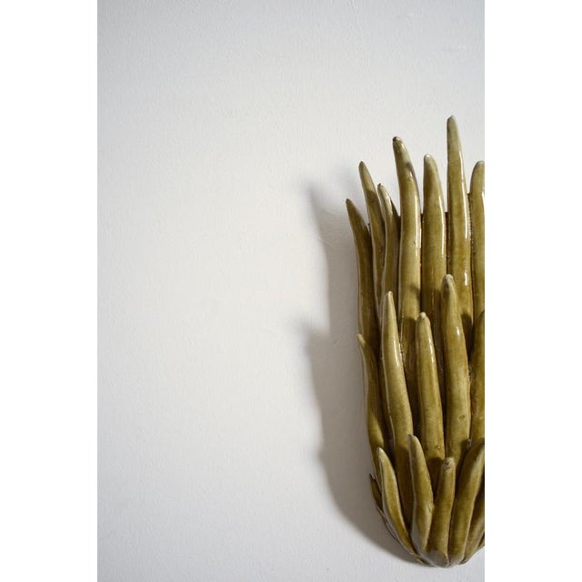 Pico 40cm Beige Wall Sconce Lamp, Barracuda Edition. For Sale - Image 4 of 5