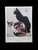 1980s 1980s Two Cats Framed Art Poster Museum of Fine Arts For Sale - Image 5 of 11