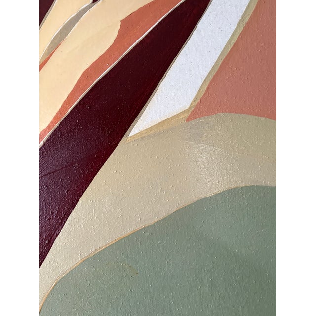 Barbara Beck 1968 Abstract Oil Painting on Canvas - Unframed For Sale In New York - Image 6 of 8