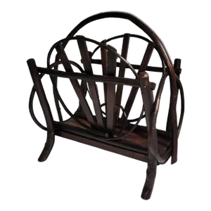 Amish Hickory Magazine Rack