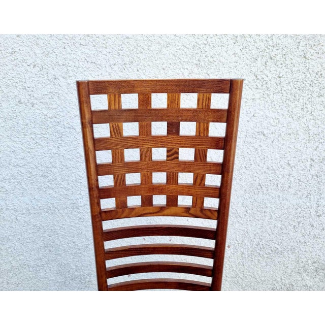Brown Mid-Century Hill House 1 Chair by Charles Rennie Machintosh, Italy, 1980s For Sale - Image 8 of 12