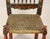 1900 - 1909 Dated 1902 German Schwälmer Folk Art Wedding Chair For Sale - Image 5 of 18