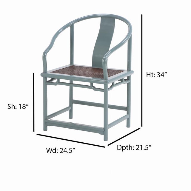 Contemporary A Set of 12 Lacquered, Rounded-Back Armchairs With Cane Seats, C. 1970. For Sale - Image 3 of 7