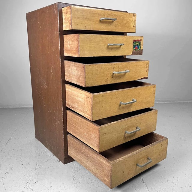 Vintage Japanese Drawer Cabinet, 1960s For Sale - Image 4 of 12