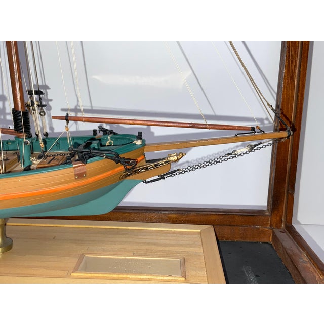 Hudson River Sloop "Victorine" in Case For Sale - Image 9 of 12