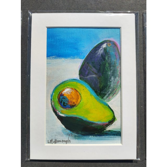 "Kitchen Trio" Contemporary Set of 3 Still Life Acrylic Paintings by Linda McDonough For Sale In Naples, FL - Image 6 of 11