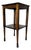 Vintage Traditional Walnut Two-Tier Side Table With Turned Legs For Sale