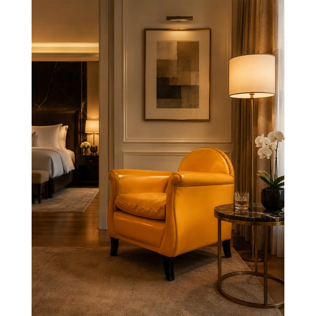 Wood Vintage Lyra Armchair by Poltrona Frau, 1975 For Sale - Image 7 of 8