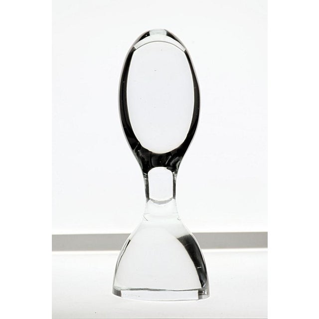 Abstract Bust Sculpture in Transparent Glass by Livio Seguso For Sale - Image 17 of 18