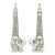 Hollywood Regency Mid 20th Century Italian Majolica Elephant Obelisks by Meiselman Imports - A Pair For Sale - Image 3 of 13