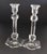 Pair of Val Saint Lambert Belgian Crystal Candlesticks Signed & Labeled For Sale In Philadelphia - Image 6 of 11
