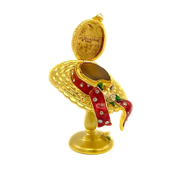 Modern Estée Lauder Sun Bonnet Hat Perfume Box For Sale - Image 3 of 5