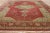 Red Vintage Red and Green Indian Agra Rug - 10'02 X 14'02 For Sale - Image 8 of 9