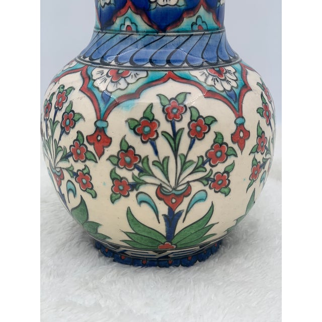 Vintage Ottoman Vase Floral Stone Vase From 1960s Chairish