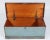 19th Century Green-Painted Sailor's Sea Chest (Seaman's Box), Pine With Original Surface For Sale - Image 9 of 10