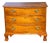 Antique Chippendale Connecticut River Valley Cherry Bowfront Bachelor's Chest For Sale