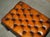 Vintage Brown Hand-Dyed Tufted Leather Chesterfield Ottomans, Set of 2 For Sale - Image 5 of 18