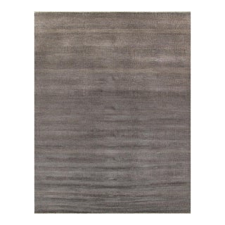 Pasargad Home Transitional Black Wool Area Rug, 9' 0'' X 11' 8'' For Sale