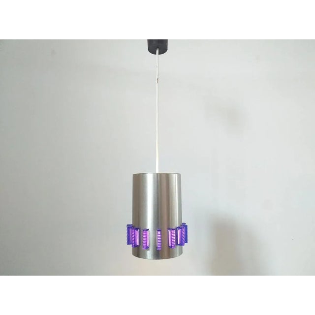 Mid-Century Pendant, Denmark, 1970s For Sale - Image 4 of 13