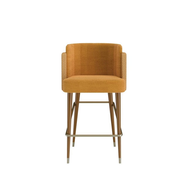Wood Anita Bar Chair by Ottiu For Sale - Image 7 of 10