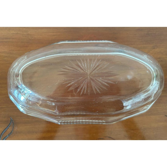 French Art Deco Silver-Plated and Glass Centerpiece by Orfèvrerie Dilecta, 1930s For Sale - Image 17 of 18
