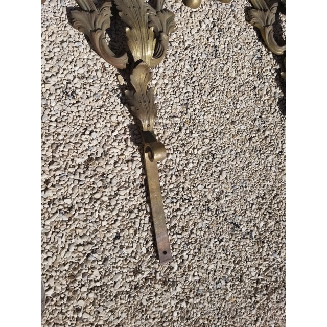 Shabby Chic Antique Bronze Finials - a Pair For Sale - Image 3 of 6