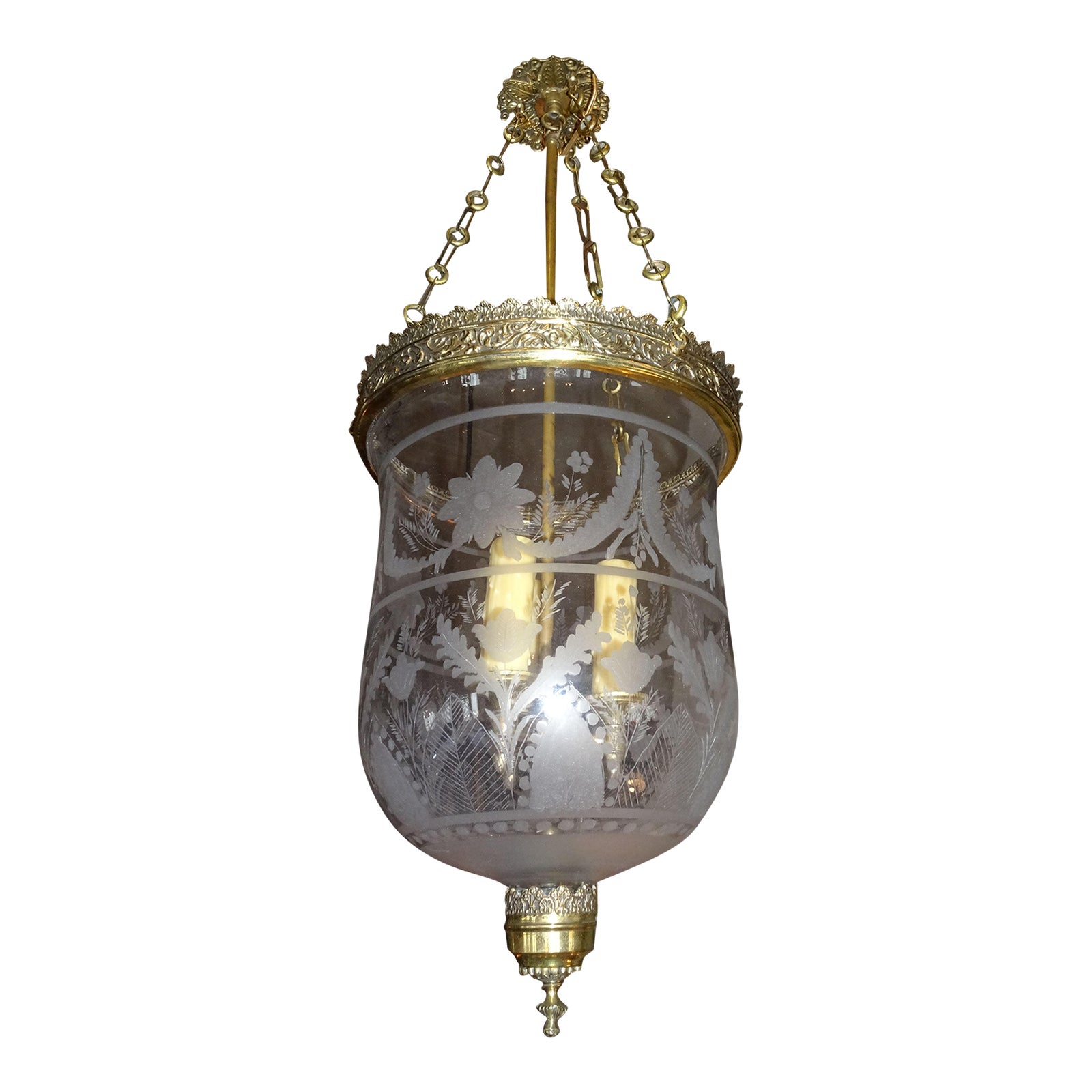 Antique French Glass Cloche Chairish