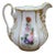 Antique 19th Century Porcelain Scrolled Gold Floral Acanthus Serving Pitcher Jug For Sale