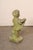 Greige Mid 20th Century French Cast-Stone "Bambine" Garden Statue For Sale - Image 8 of 11