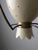 Italian Perforated Metal Pendant Lamp with Brass Details, 1940s For Sale - Image 4 of 13