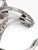 Vintage Navajo Style Sterling Silver Turquoise & Spiny Oyster Butterfly Cuff Bracelet For Sale - Image 9 of 12