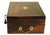 Victorian Rosewood Writing Slope with Brass and Leather Inlay, UK, 1880, Set of 5 For Sale - Image 3 of 13