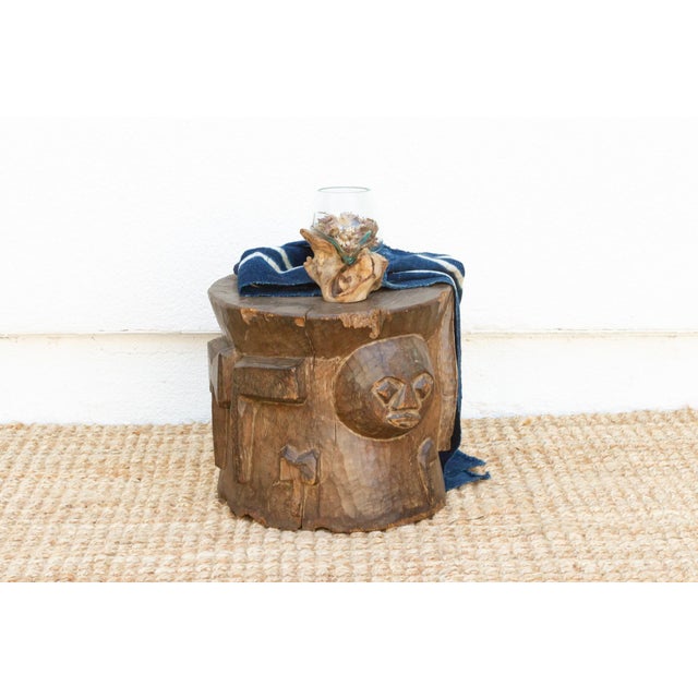 Antique Yoruba Ceremonial Pedestal Stool For Sale - Image 9 of 9