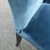 Dessin Fournir Companies Set of 12 French Moderne Blue Velvet Upholstered Dining Chairs For Sale - Image 9 of 15