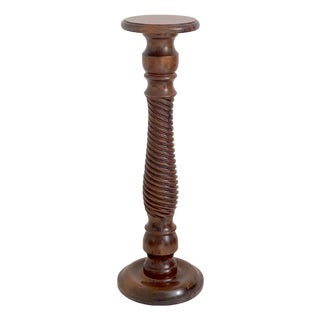 Vintage Oak Side Table, 1970s For Sale