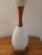 Wood Mid Century Modern Ceramic & Wood Table Lamp For Sale - Image 7 of 13