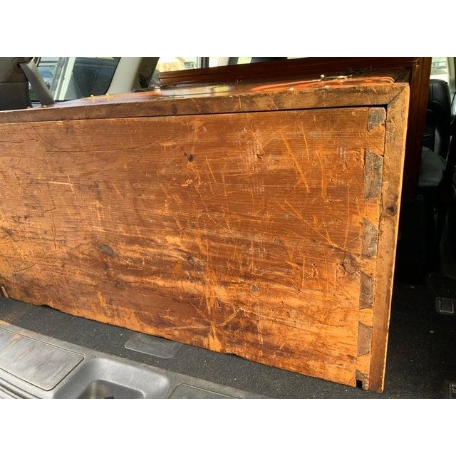 Late 18th Century Flat Top Curly Maple Highboy For Sale - Image 14 of 16