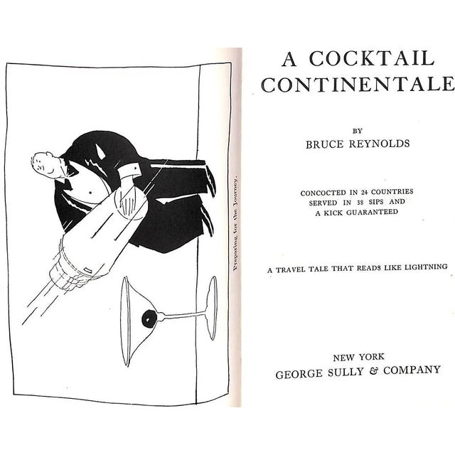 1920s "A Cocktail Continentale a Pleasure Guide to Europe" 1926 Reynolds, Bruce For Sale - Image 5 of 12