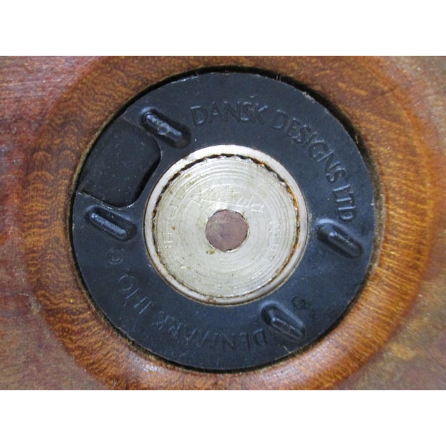 Mid 20th Century Dansk Jens Quistgaard Wooden Salt and Pepper Mill Shaker Denmark For Sale In Cincinnati - Image 6 of 7