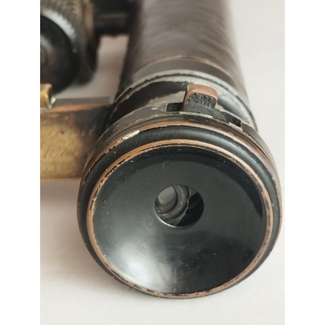 Metal N.1853 Military Binoculars with Rangefinder from Moreau Teigne, Paris, 1860 For Sale - Image 7 of 18