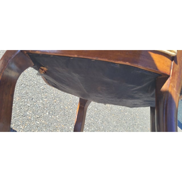 Set 6 Carved Walnut French Baloon Back Chairs For Sale In Philadelphia - Image 6 of 12