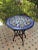 Round Blue Yelow Mosaic Table Moroccan Craftsheep For Sale - Image 6 of 6