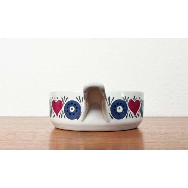 Blue Mid-Century Modern Swedish Silja Series Bowl with Handle by Marianne Westman for Rörstrand, 1960s For Sale - Image 8 of 16