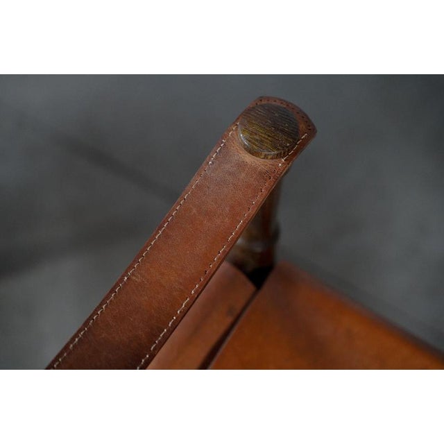 Brown Safari Armchairs, Germany, 1960s, Set of 2 For Sale - Image 8 of 11