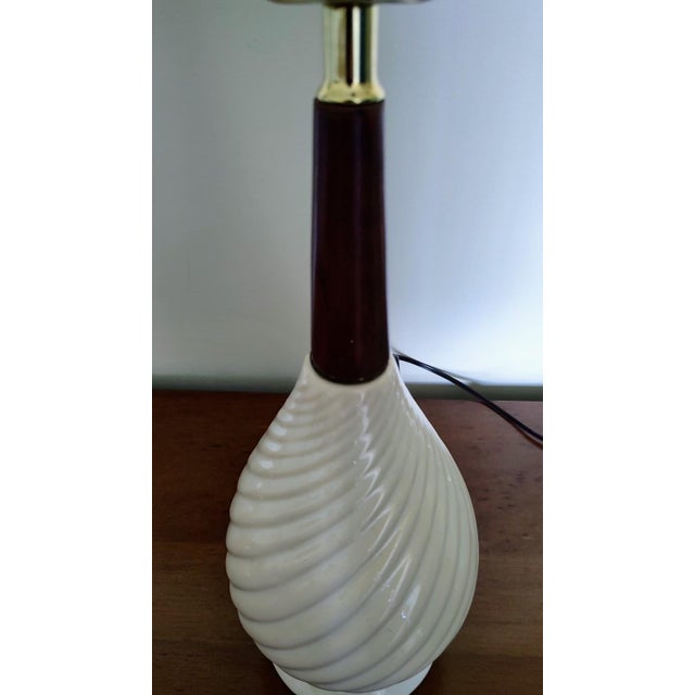 1970s Vintage Groovy Flower Power Lamp For Sale - Image 5 of 9