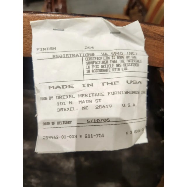 Drexel Heritage Oval Back Dining Chair (Set of 2) For Sale - Image 17 of 17