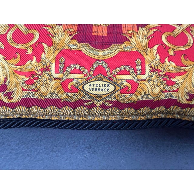 Cushions by Gianni Versace for Versace, Italy, 1990s, Set of 4 For Sale - Image 3 of 7