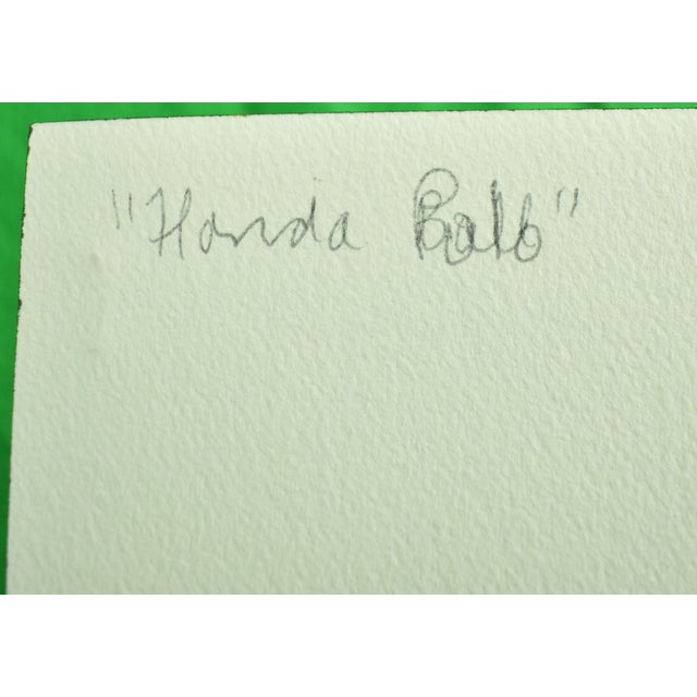 Traditional Mid 20th Century "3 Honda Polo Players" by Williamson Douglas (1942-1998) For Sale - Image 3 of 3