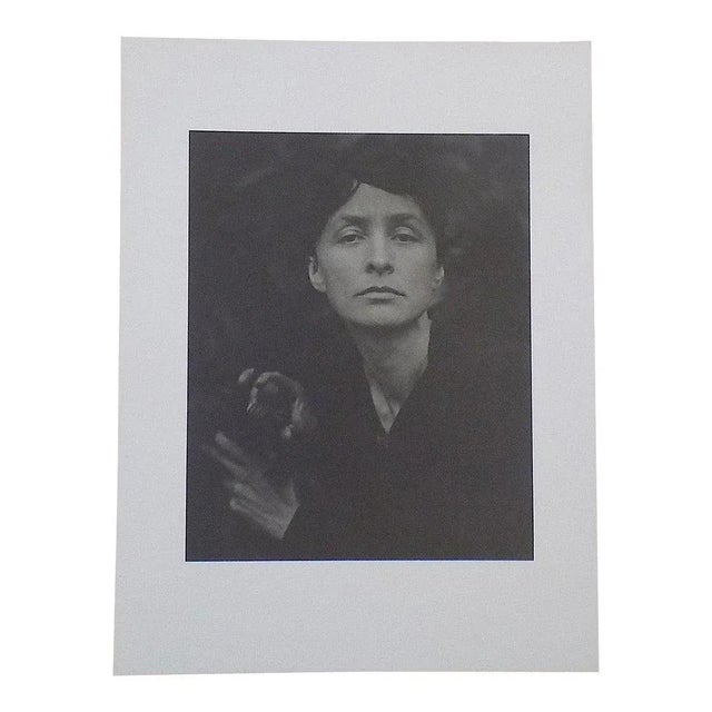 Large Vintage Photogravure-"Georgia O'Keeffe" by Alfred Stieglitz (Usa 1864-1946) For Sale In Cincinnati - Image 6 of 6